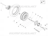 Rear wheel