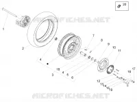 Rear wheel