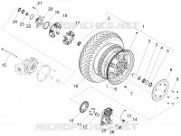 Rear wheel