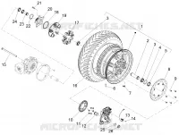 Rear wheel