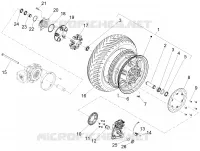 Rear wheel