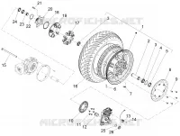 Rear wheel