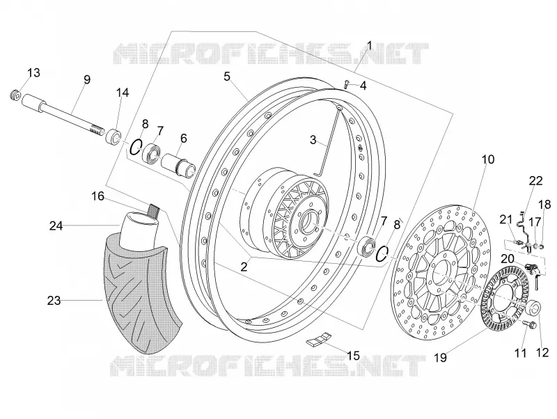 Front wheel