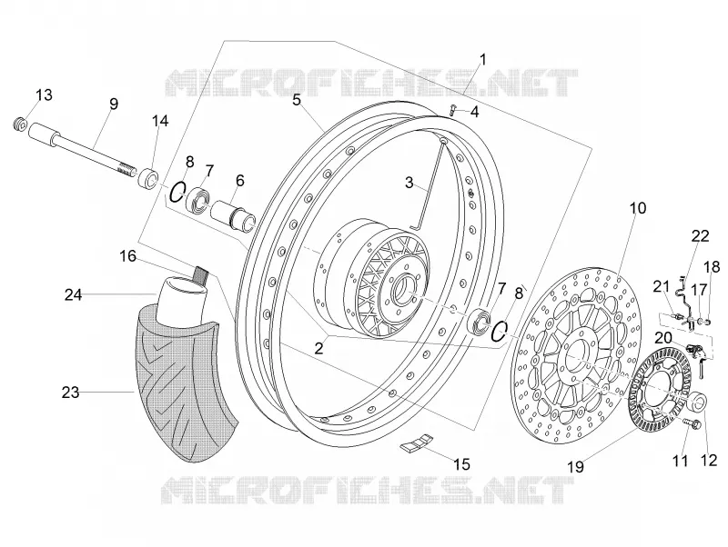 Front wheel