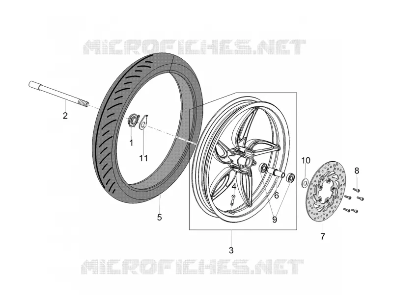 Front wheel
