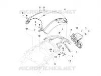 Rear mudguard