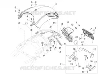 Rear mudguard