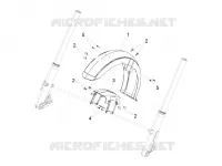 Front mudguard-Puntale