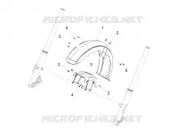 Front mudguard-Puntale