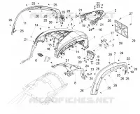 Rear mudguard