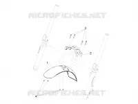Front mudguard-Puntale