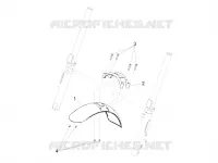 Front mudguard-Puntale