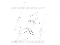 Front mudguard-Puntale