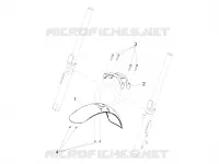 Front mudguard-Puntale