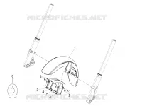 Front mudguard-Puntale