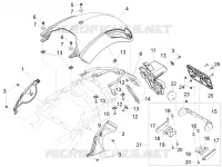 Rear mudguard