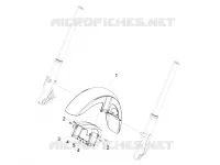 Front mudguard-Puntale