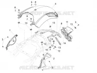 Rear mudguard