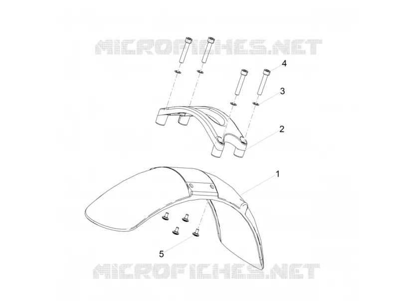 Front mudguard-Puntale