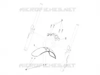 Front mudguard-Puntale