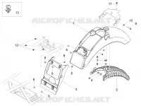 Rear mudguard
