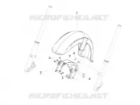 Front mudguard-Puntale