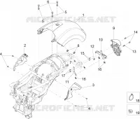 Rear mudguard