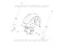 Front mudguard-Puntale