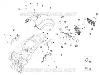 Rear mudguard