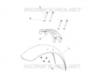 Front mudguard-Puntale