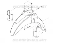 Front mudguard-Puntale