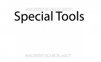 Specific tools I
