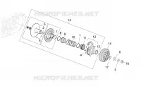 Pulley assy., driven