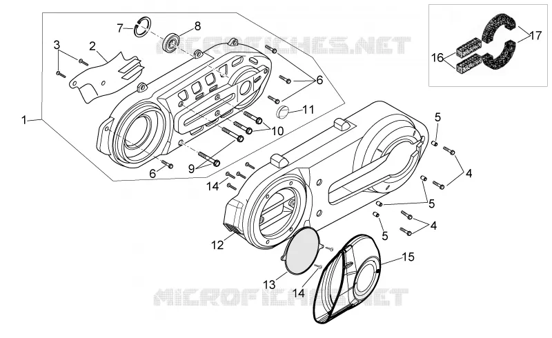 Engine plastic