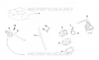 Carburettor  - oil pump assy.