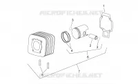 Cylinder with piston