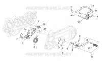 Kick-start gear/starter motor