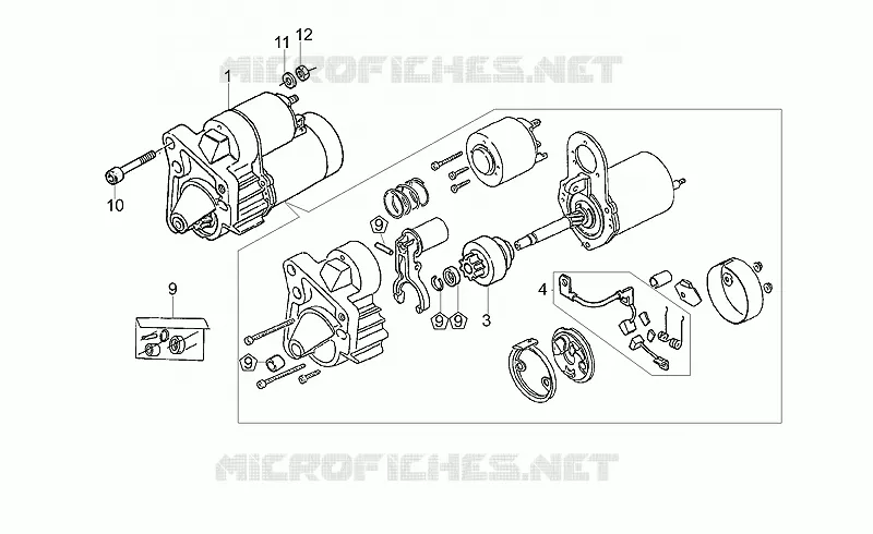 Starter motor