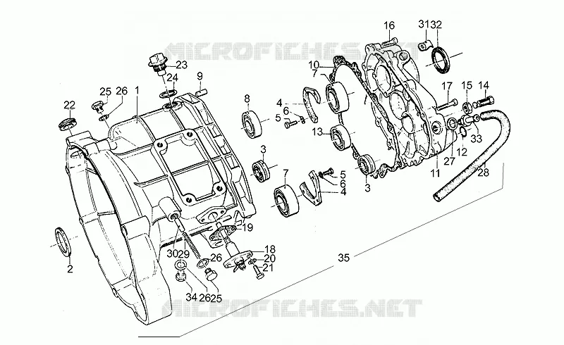 Transmission cage