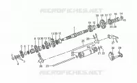 Driven shaft