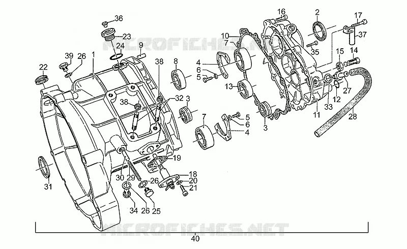 Transmission cage