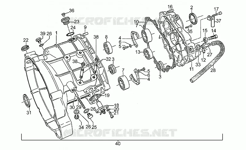Transmission cage