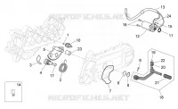 Kick-start gear/starter motor