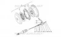 Single-plate clutch 1st series