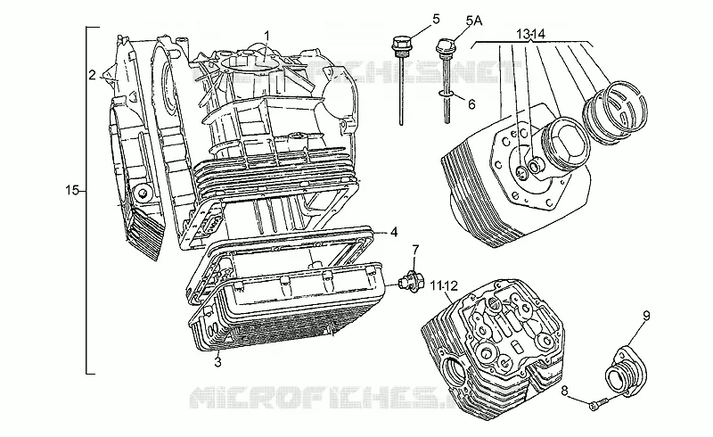 Crankcase, grey