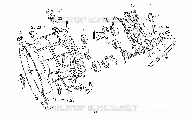 Transmission cage