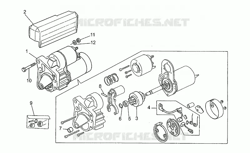 Valeo starter motor