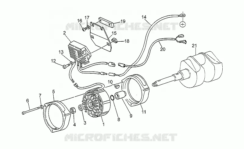 Ducati alternator