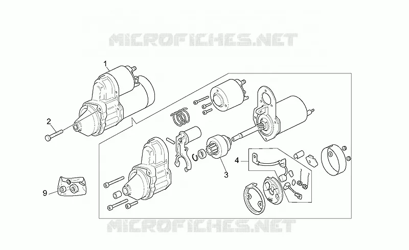 Starter motor