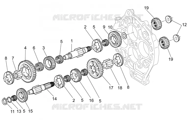 Driven shaft